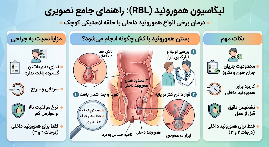 لیگاسیون هموروئید چیست